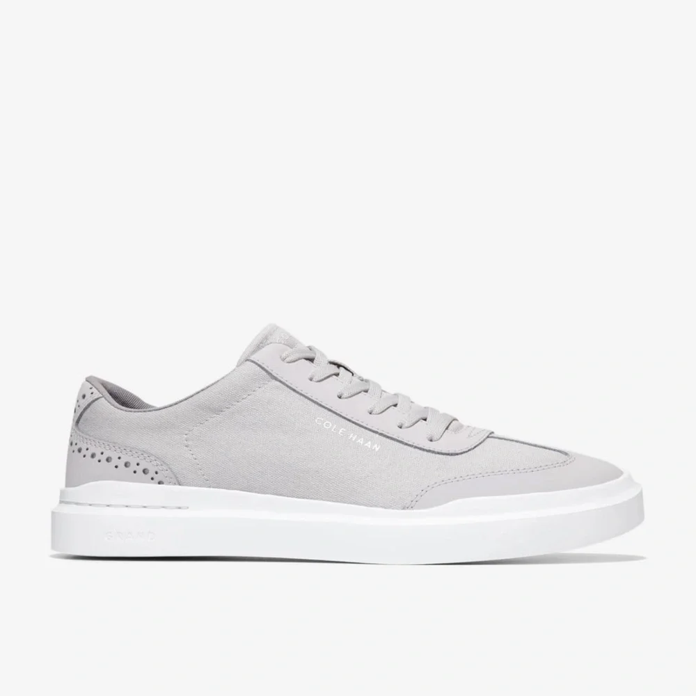 NEW Cole Haan Mens GRANDPRO RALLY T-toe Sneaker Microchip/Optic White size 10